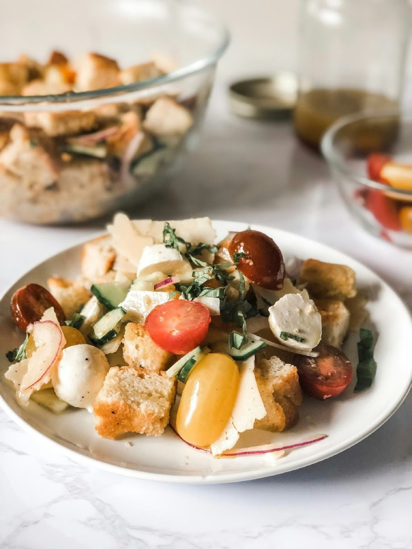 cooked food on white ceramic plate